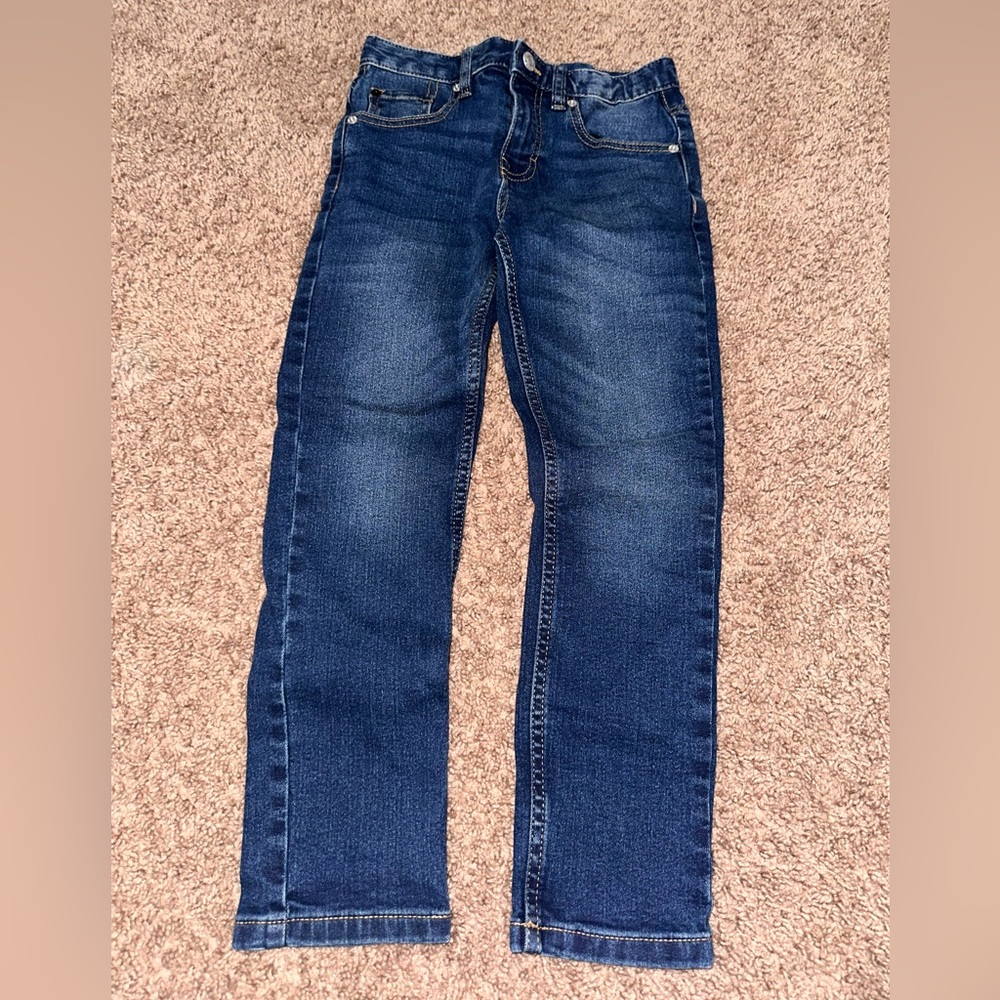 Kids Calvin Klein Jeans Blue Straight Fit Denim